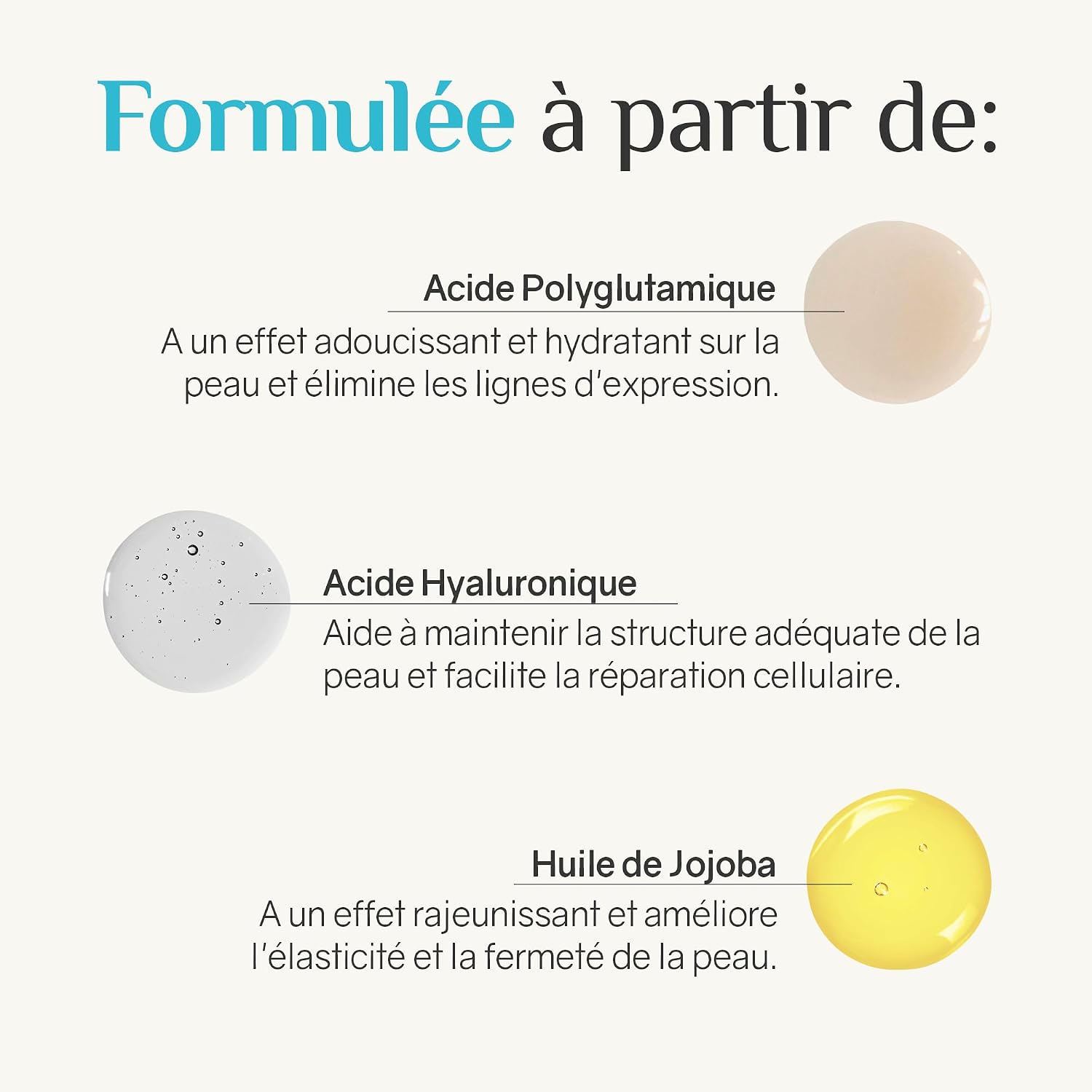 Ardaraz Hydrating Face Cream Polyglutamic Acid, Hyaluronic, 50 ml - Image 4