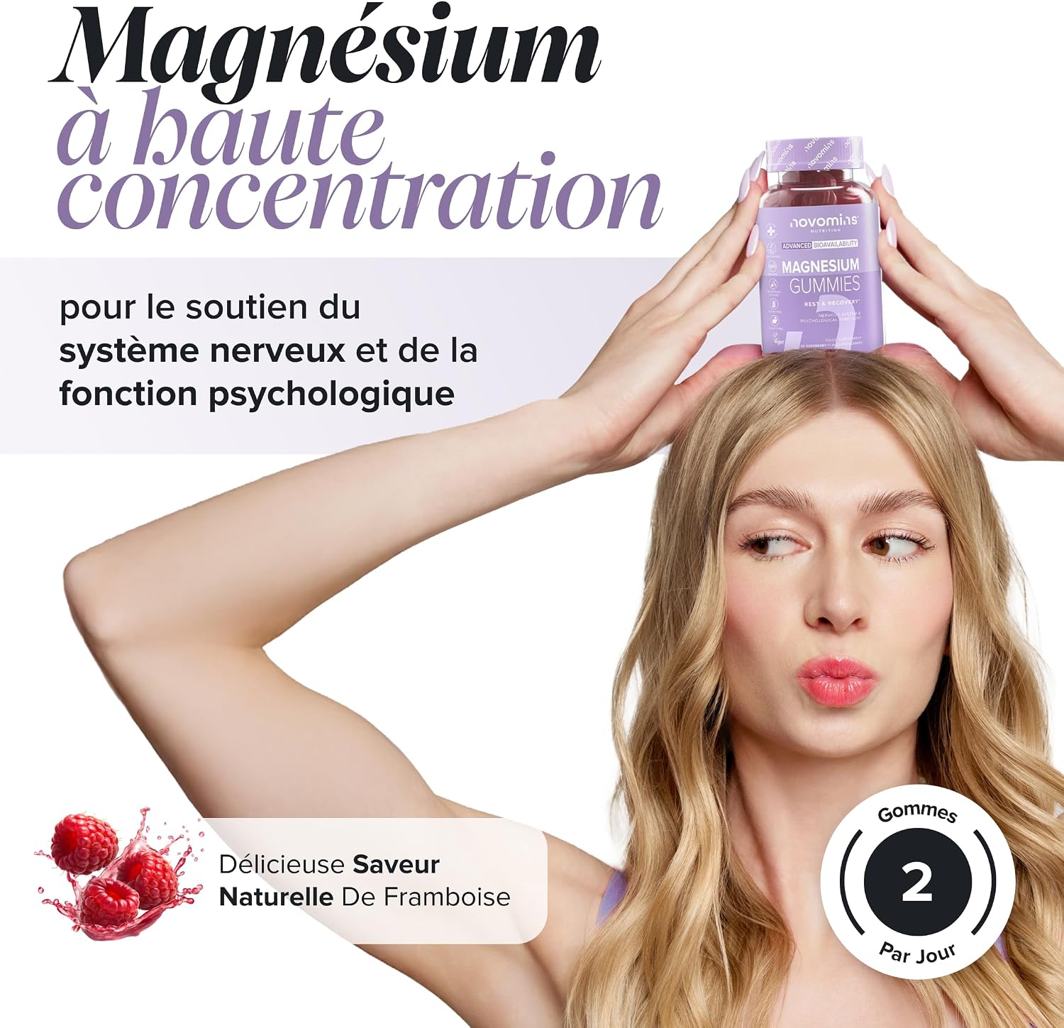 Magnesium Gummies | 1636 mg Magnesium Citrate | Novomins - Image 4