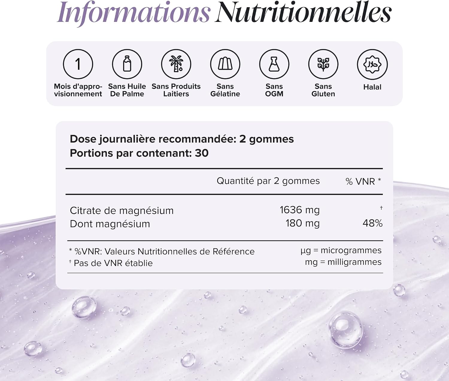 Magnesium Gummies | 1636 mg Magnesium Citrate | Novomins - Image 6