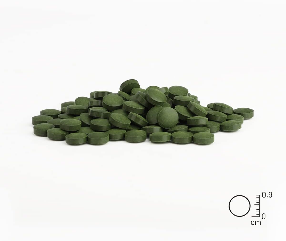 ReaVET Chlorella Tablets for Dogs 500 Pieces - High Dose Food Grade, Microalgae Support Skin and Coat - Image 3