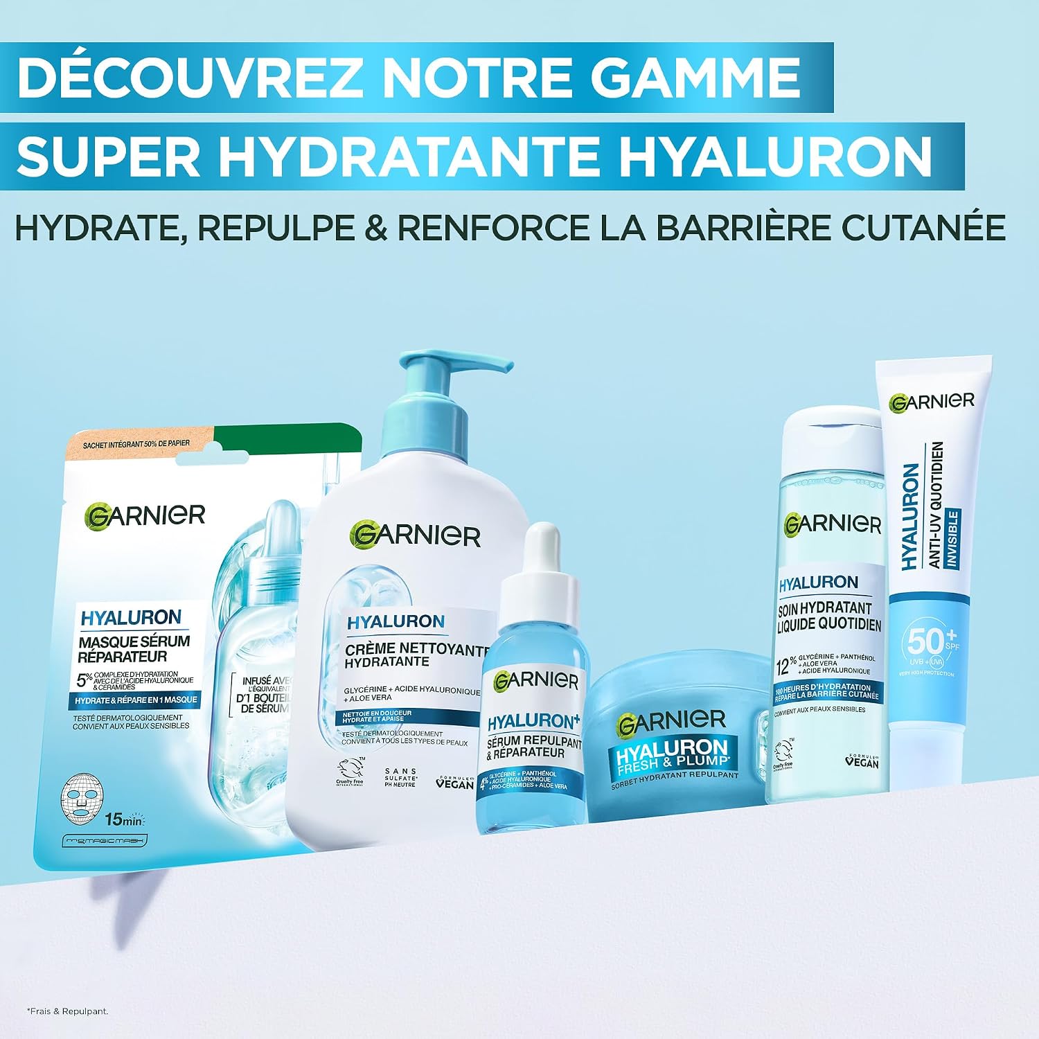 Garnier Hydrating Hyaluron Cleansing Cream 250ml - Image 8