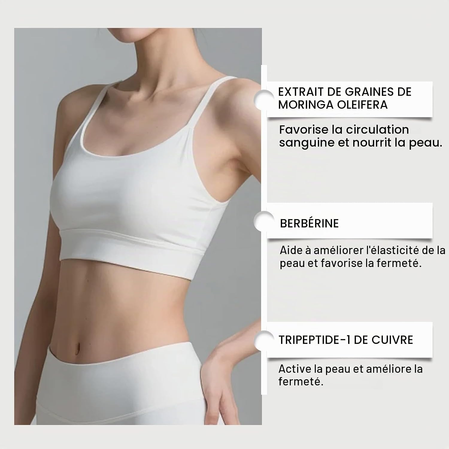 Moringa x Berberine Patch 12 in 1, Nano Microneedle Slimming Patch, Natural Ingredients, Easy to Apply, Invisible Under Clothes, Berberine Weight Loss, Body Care for Routine Silhouet - Image 5