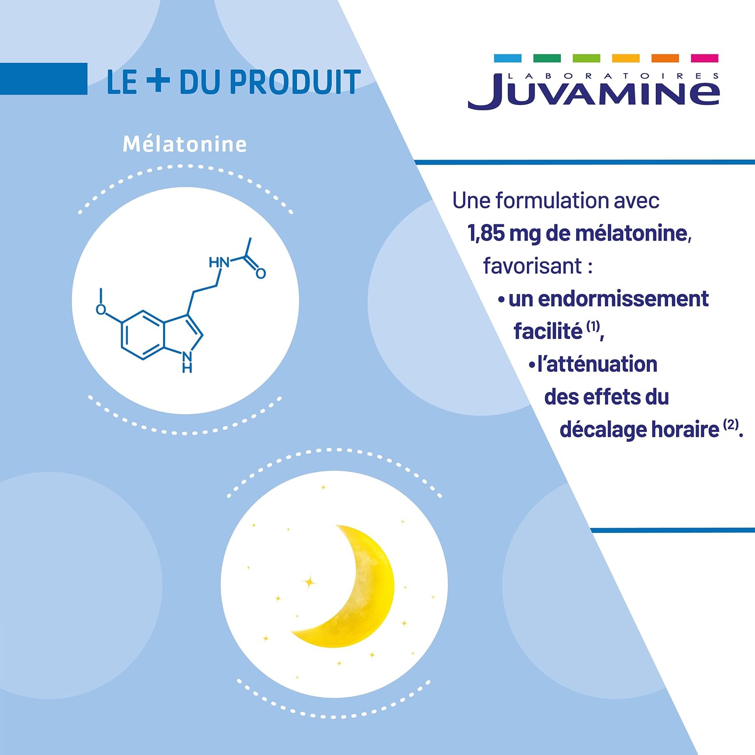 JUVAMINE Melatonin 1.9mg - Fast Sleep, Sleep - 30 Cpr - Image 6