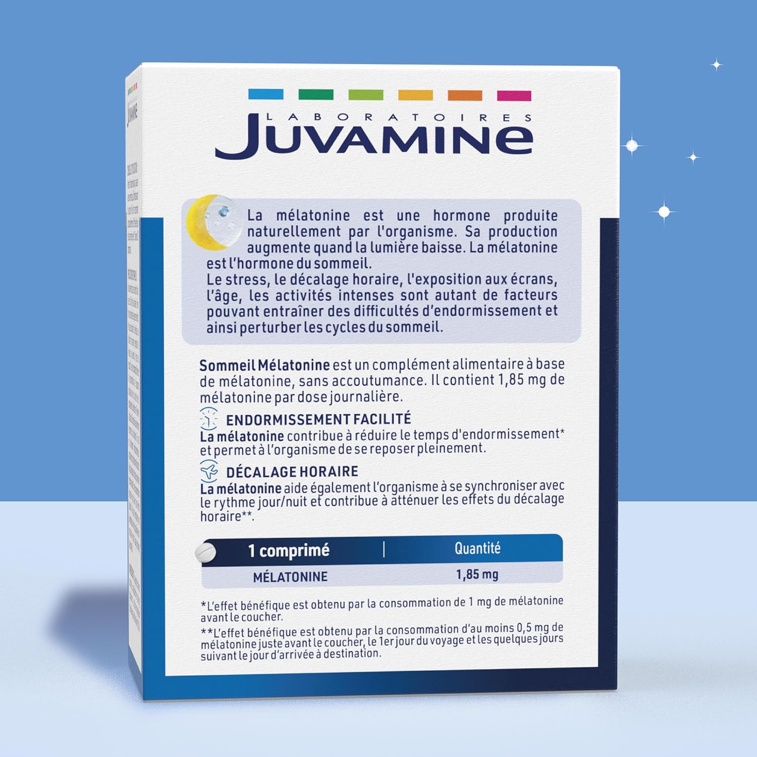JUVAMINE Melatonin 1.9mg - Fast Sleep, Sleep - 30 Cpr - Image 7