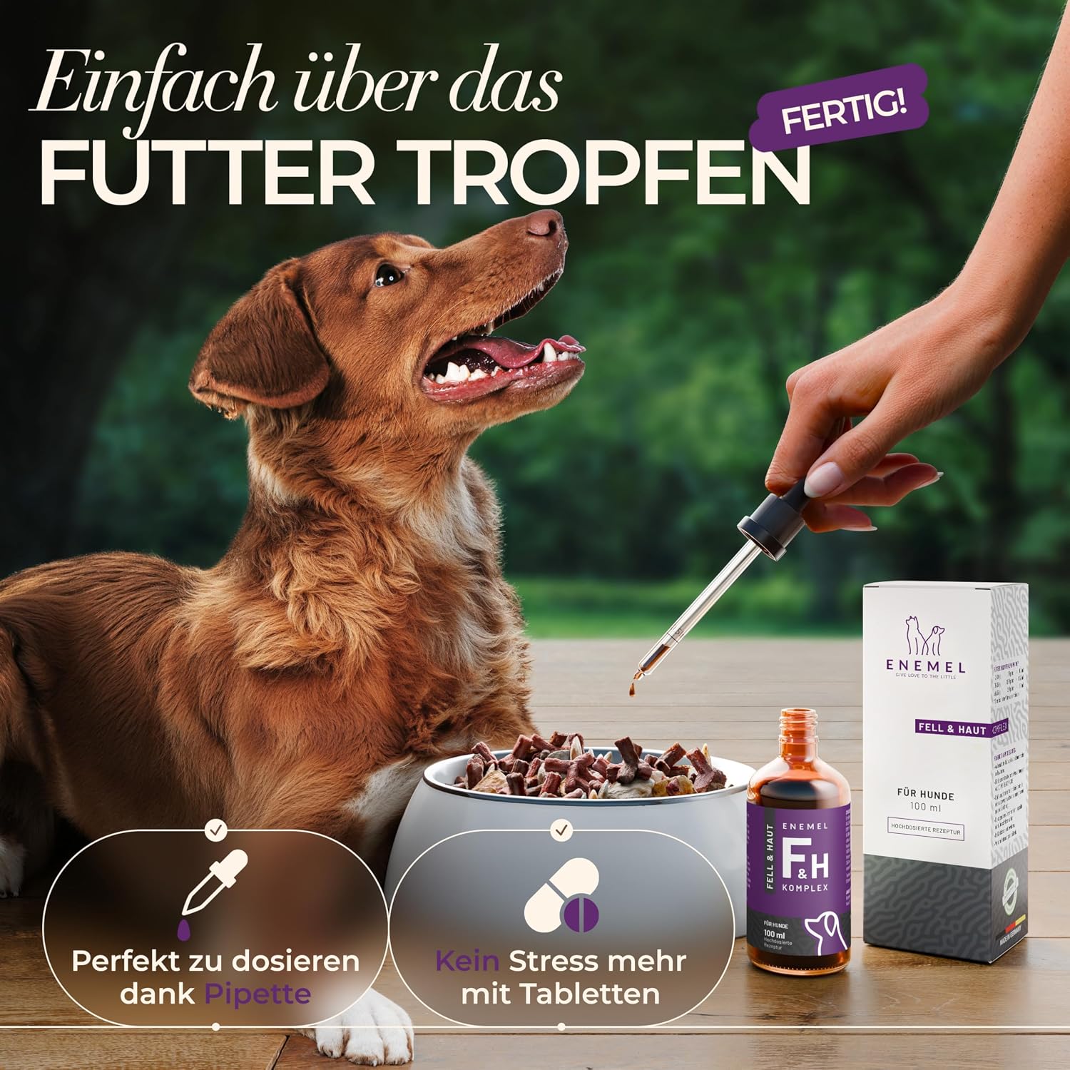 Dog Coat and Skin Complex 100 ml - Up to 200 - Image 3