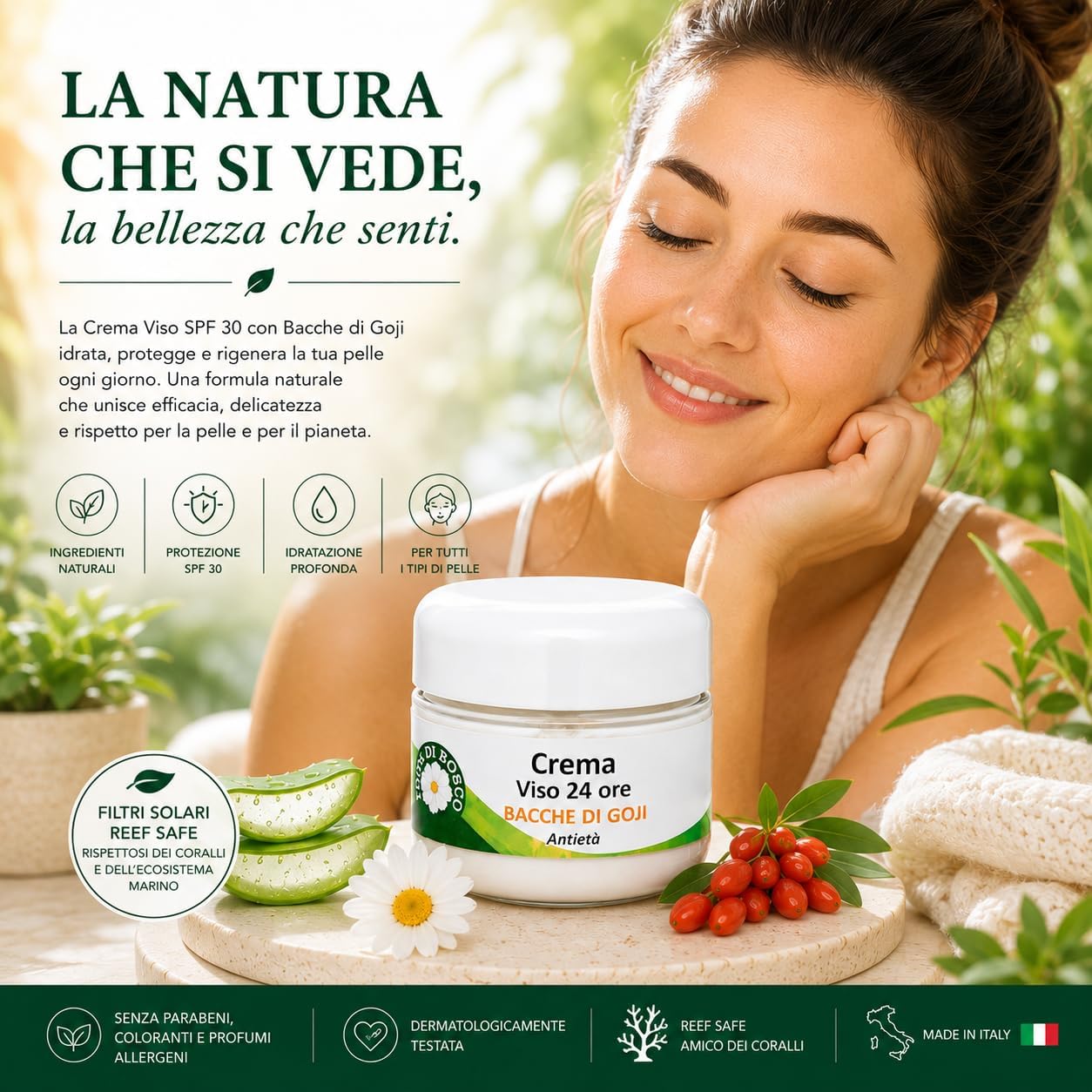 Centisia Face Cream with Goji and Sun Filter 50ml - Image 3