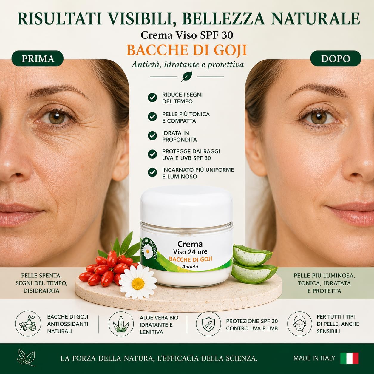 Centisia Face Cream with Goji and Sun Filter 50ml - Image 4