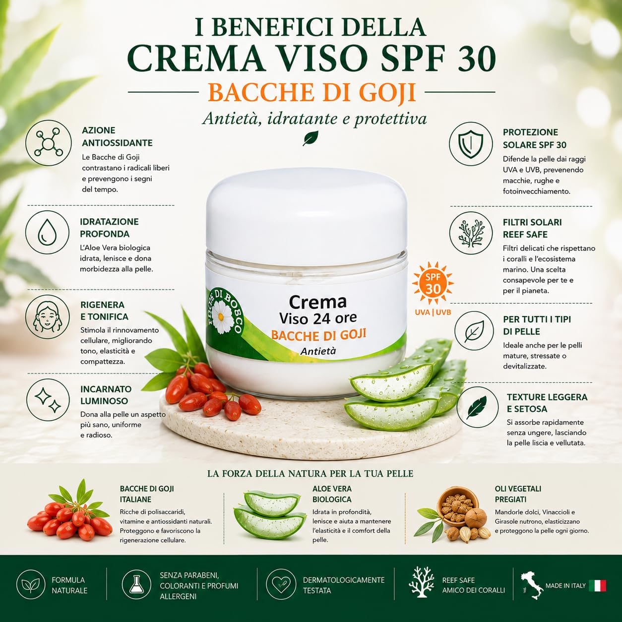 Centisia Face Cream with Goji and Sun Filter 50ml - Image 5