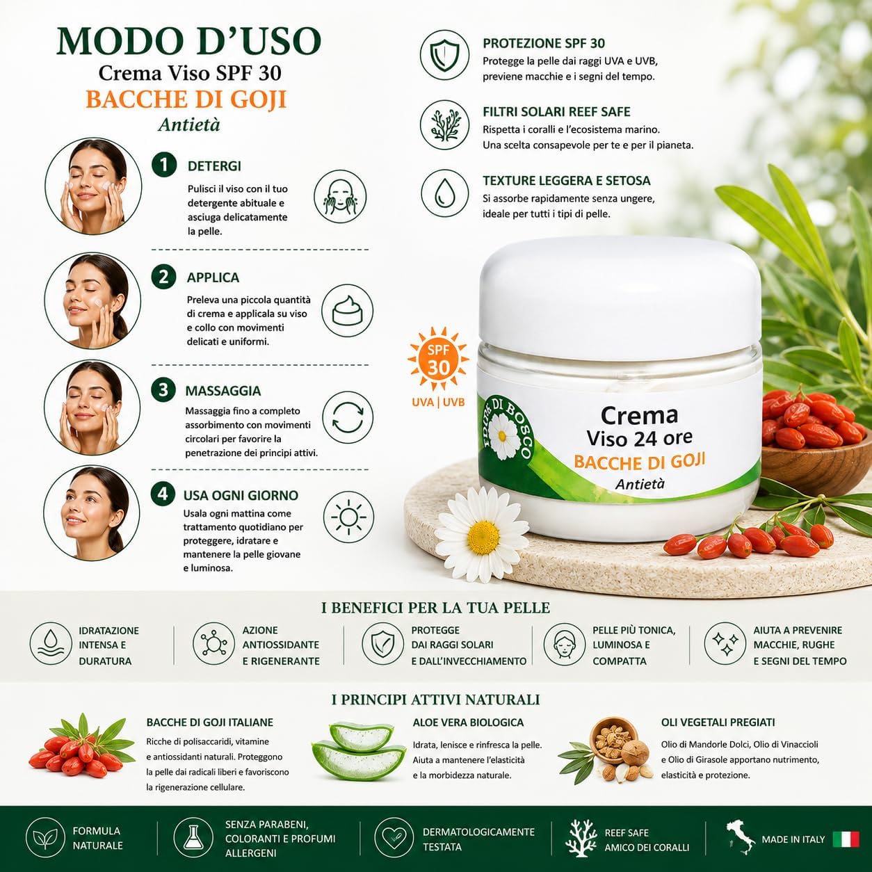 Centisia Face Cream with Goji and Sun Filter 50ml - Image 6
