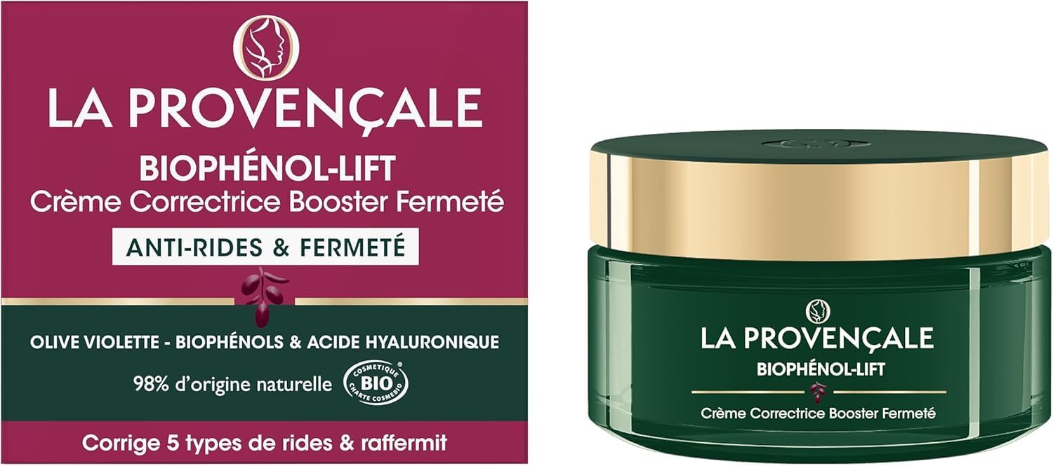 La Provençale Biophenol-Lift Firming Anti-Wrinkle Cream Olive Violet 50 ml - Image 3