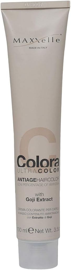 Ultra Color Organic Low Ammonia Color Treatment with Goji Extract, 4.35 Cocoa Brown (100ml) - Image 3