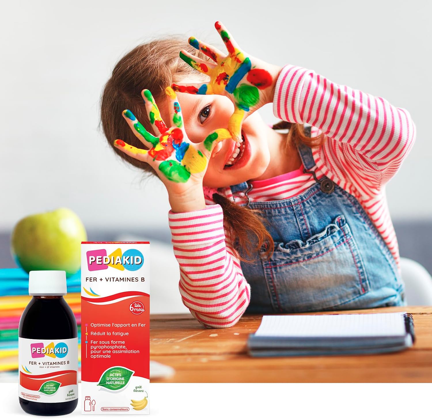 PEDIAKID Iron Syrup + B Vitamins - Fatigue Reduction Baby/Child 125 ml - Image 5