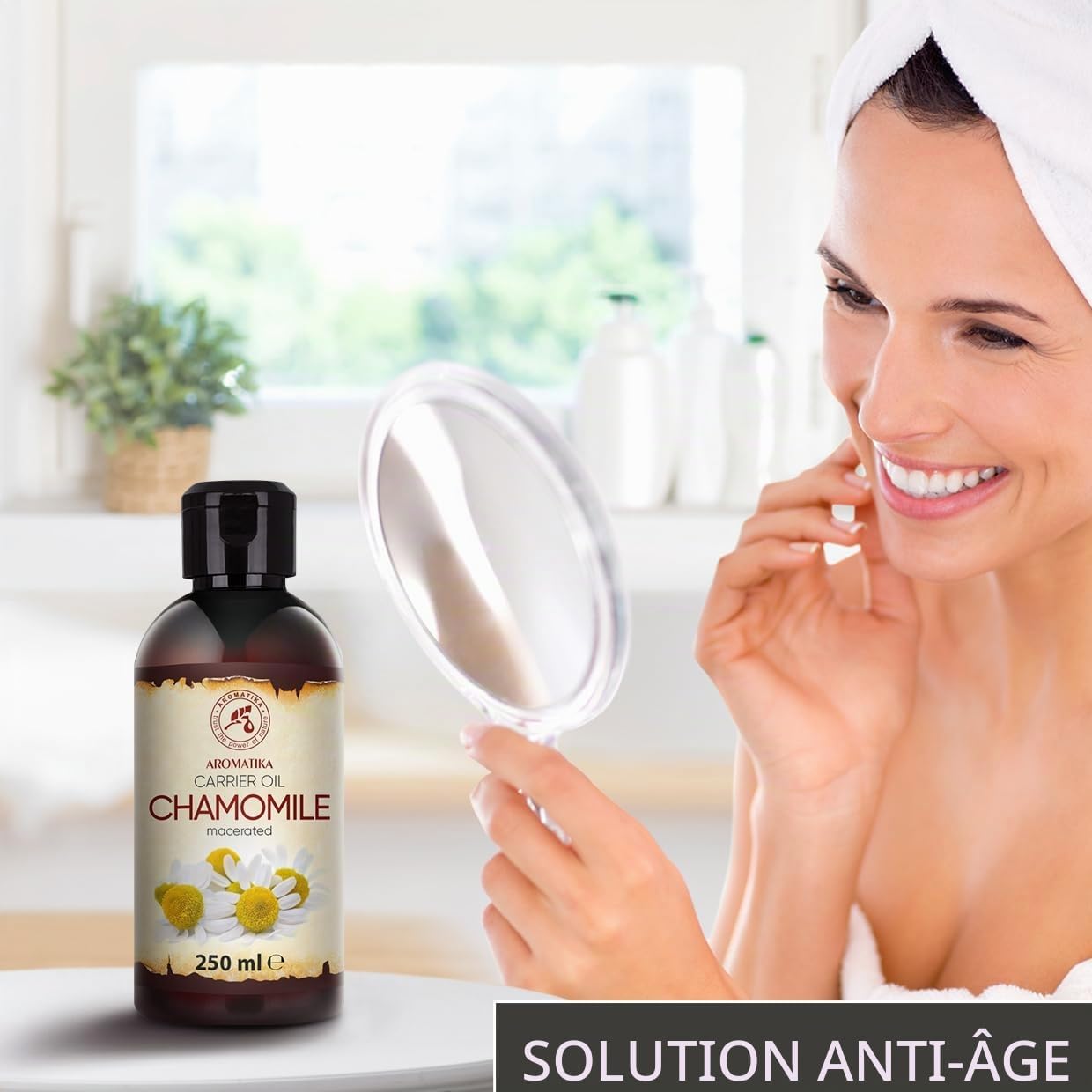 Chamomile Oil 250ml - Natural Chamomile Oil - Base Oil - Hair Oil - Skin - Face - Body Care - Beauty - Image 4