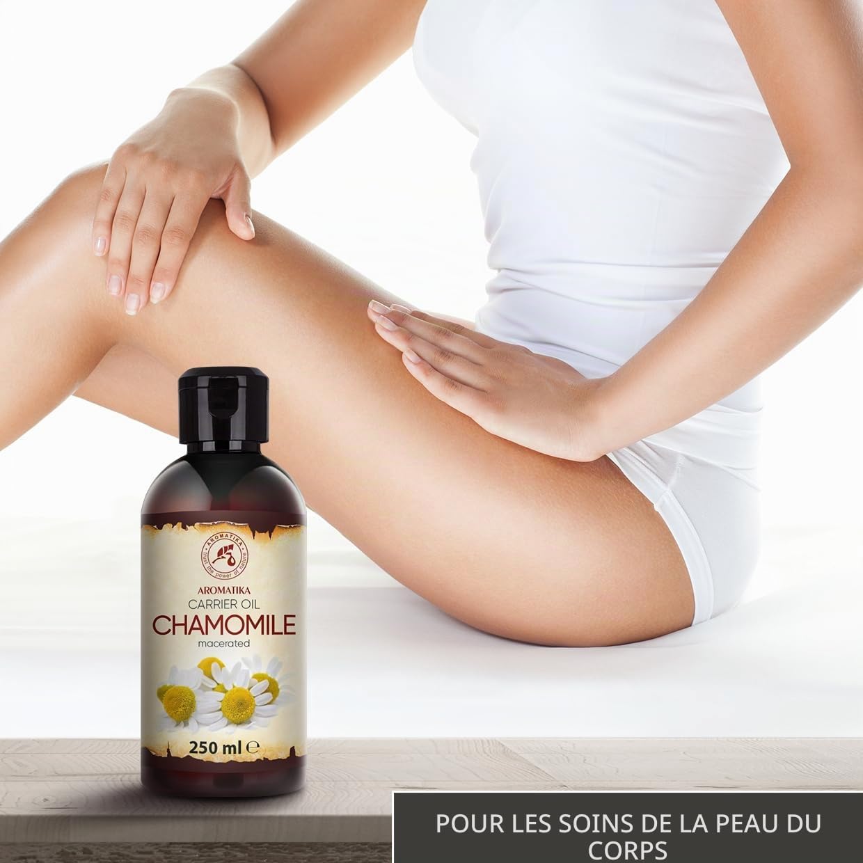 Chamomile Oil 250ml - Natural Chamomile Oil - Base Oil - Hair Oil - Skin - Face - Body Care - Beauty - Image 6