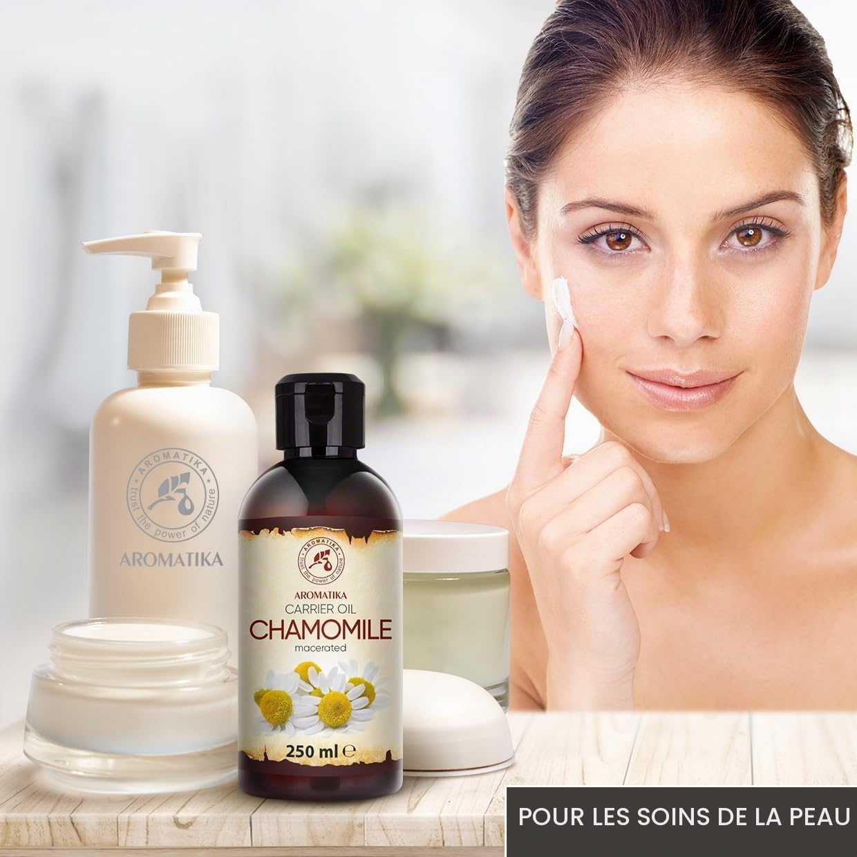 Chamomile Oil 250ml - Natural Chamomile Oil - Base Oil - Hair Oil - Skin - Face - Body Care - Beauty - Image 9