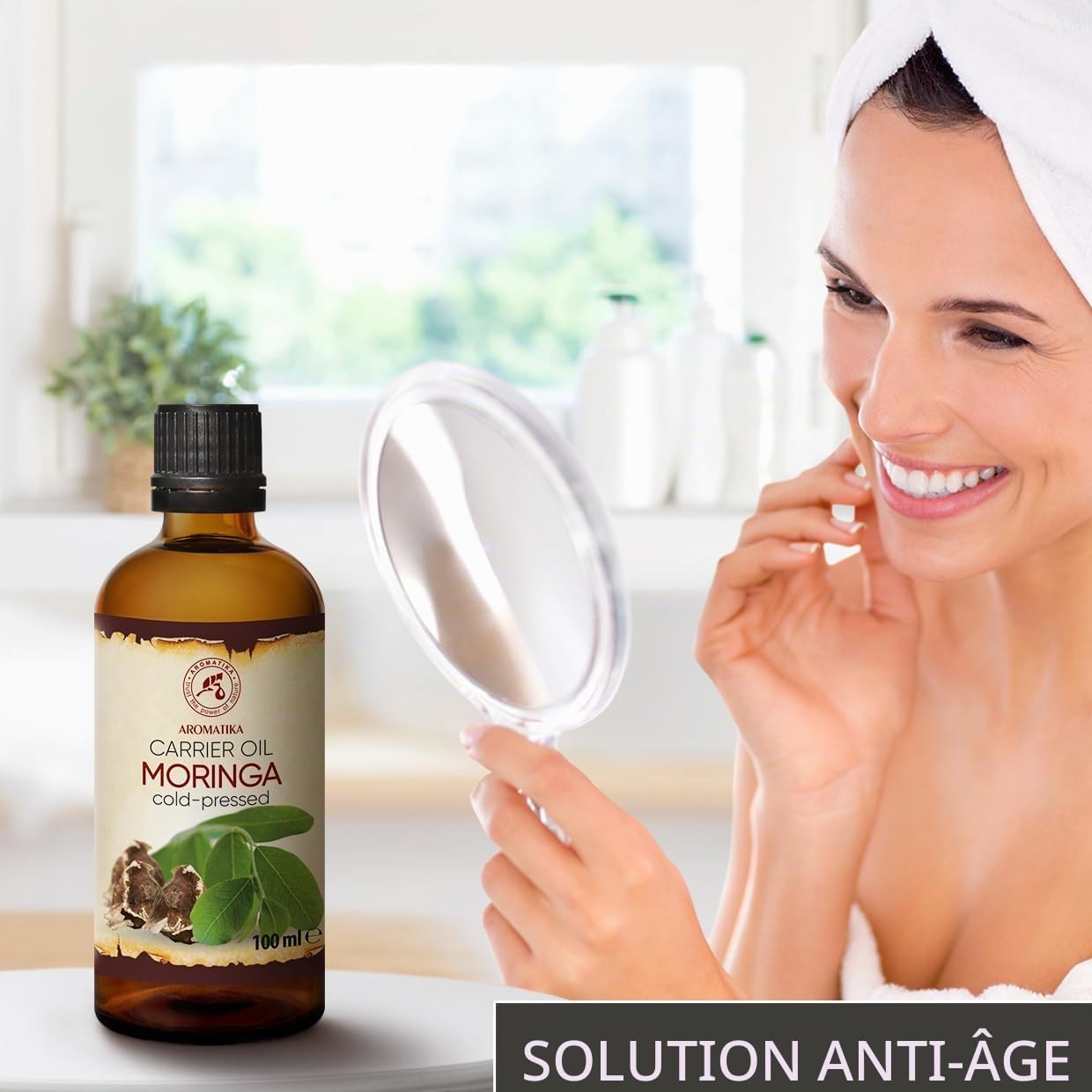 Moringa Seed Oil 100ml - Moringa Oleifera - Moringa Oil for Skin - Lips - Hair Care - Body & Face Oil - Bath Oil - Image 4