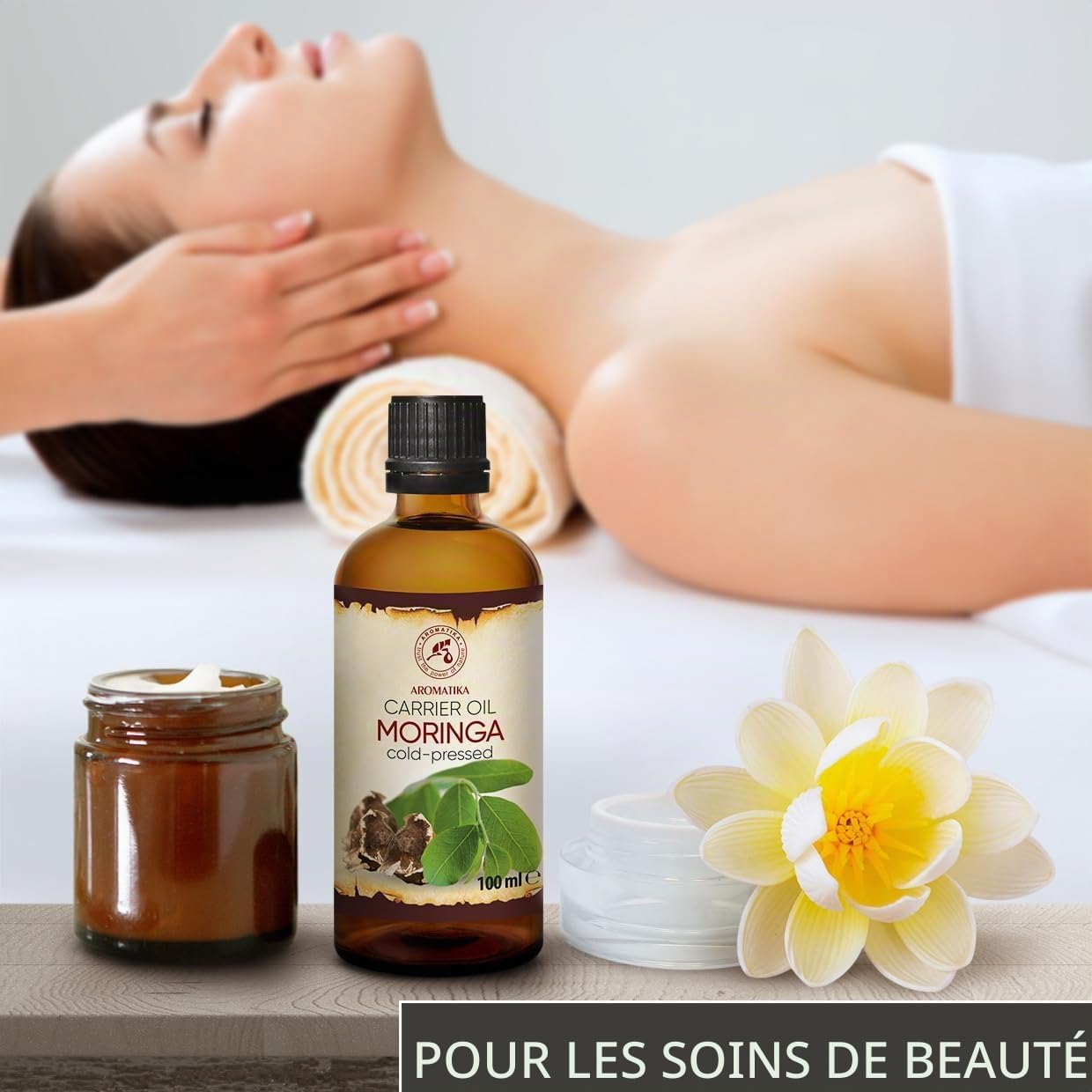 Moringa Seed Oil 100ml - Moringa Oleifera - Moringa Oil for Skin - Lips - Hair Care - Body & Face Oil - Bath Oil - Image 5