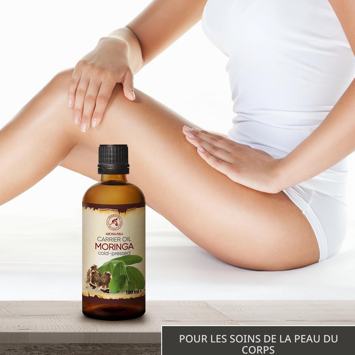 Moringa Seed Oil 100ml - Moringa Oleifera - Moringa Oil for Skin - Lips - Hair Care - Body & Face Oil - Bath Oil - Image 6