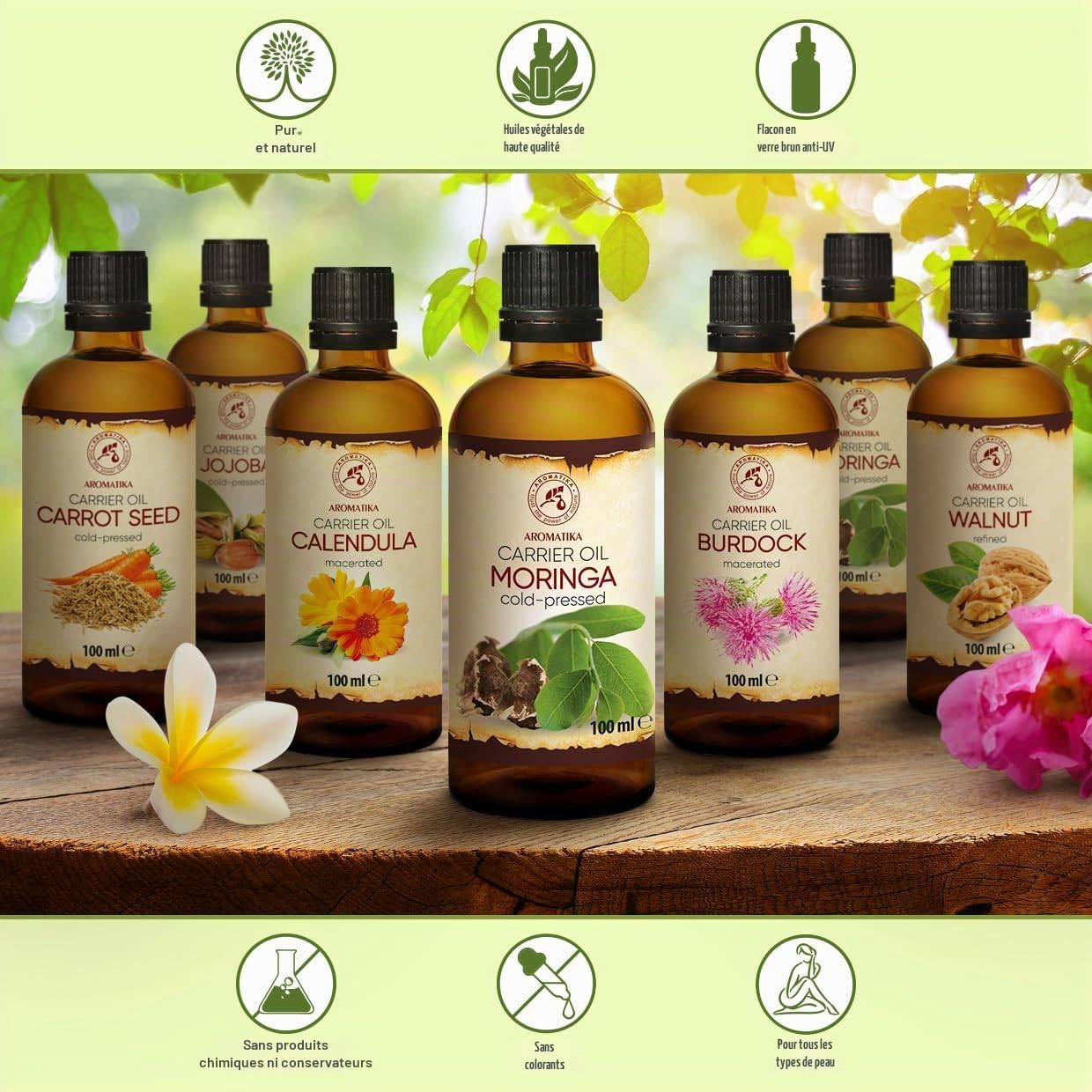 Moringa Seed Oil 100ml - Moringa Oleifera - Moringa Oil for Skin - Lips - Hair Care - Body & Face Oil - Bath Oil - Image 10
