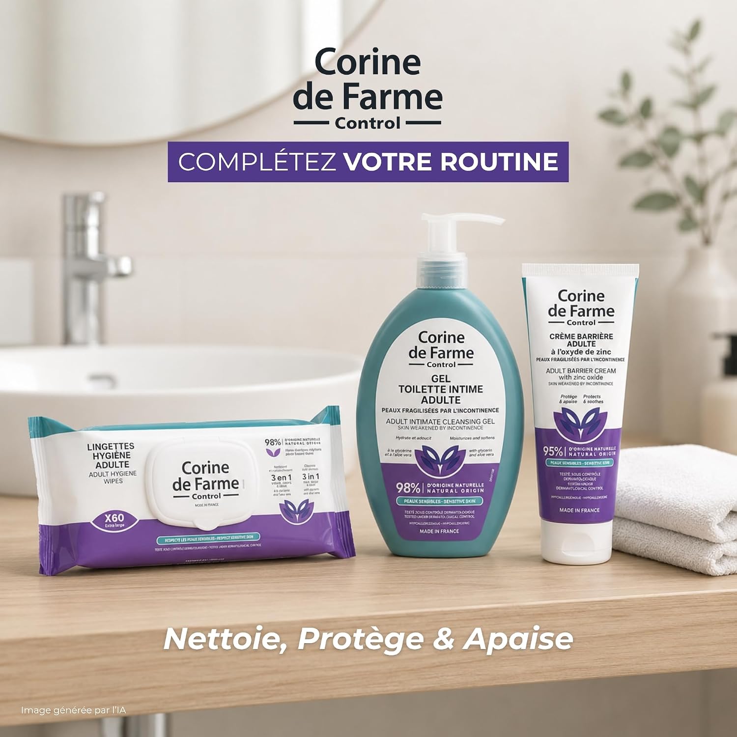 Corine de Farme Adult Zinc Oxide Barrier Cream 100ml - Image 8