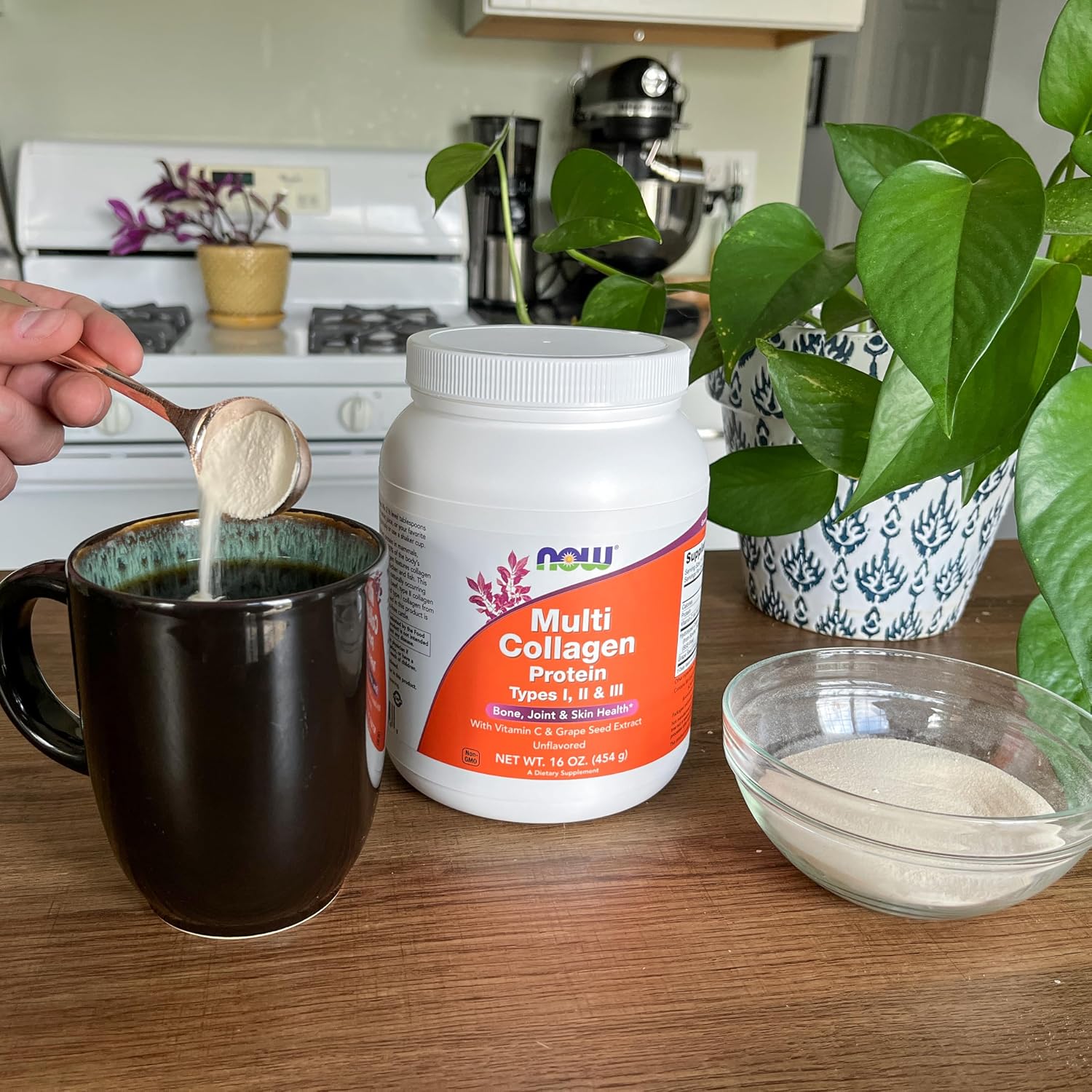 NOW Foods Multi Collagen Protein - 454g - Image 7