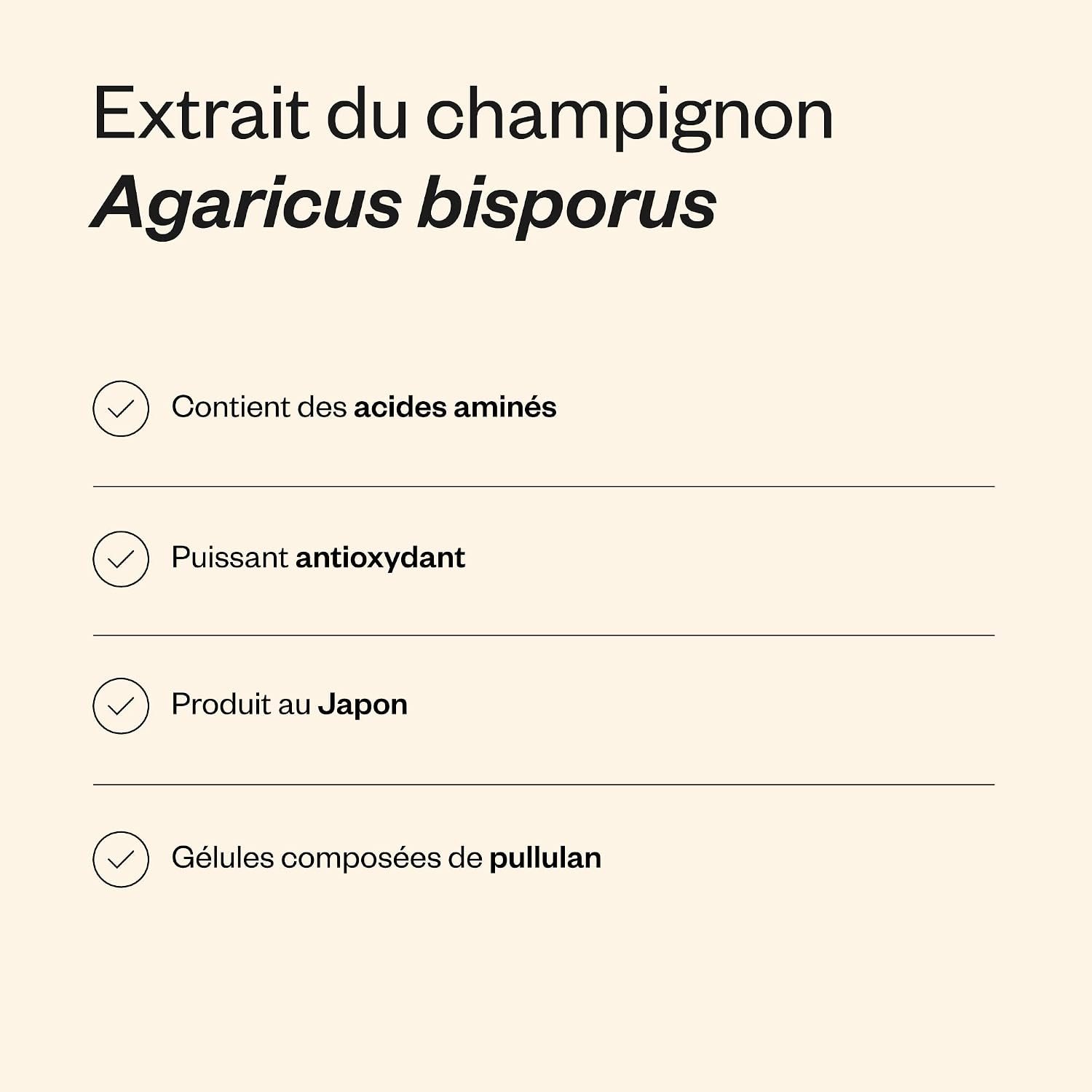 Champex - Agaricus Bisporus Mushroom Extract - Vegan - SuperSmart - Image 5