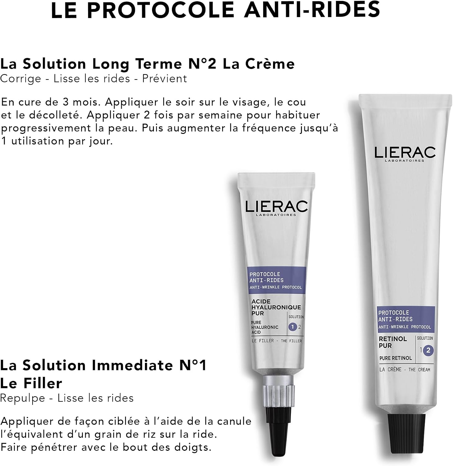 Lierac - Anti-Wrinkle Protocol - The Filler 15ml - Immediate Solution - Smoothes and Fades Fine Lines - Targeted Care Blurring Effect - Enriched with Pure Hyaluronic Acid - Image 5