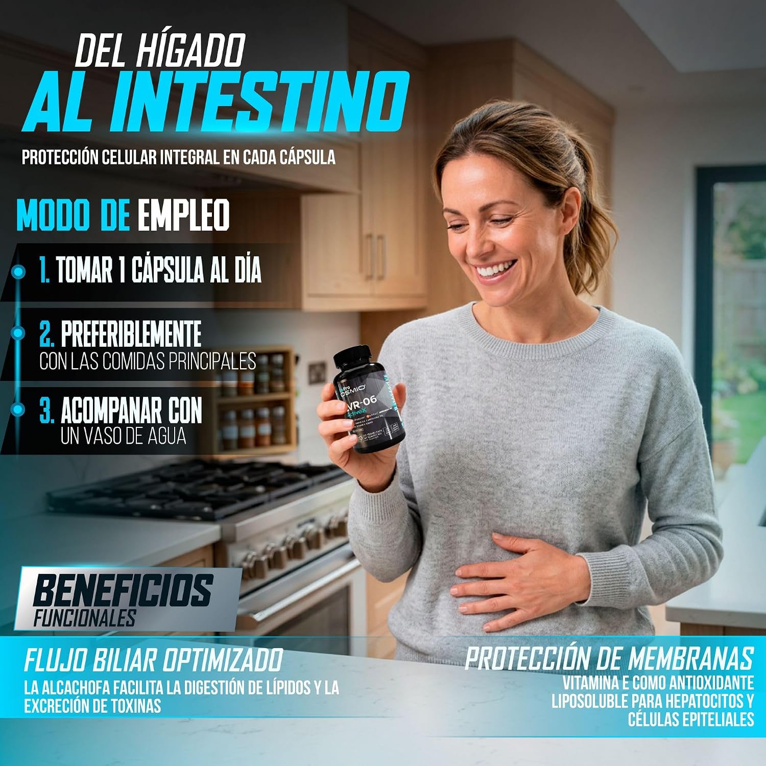 Lifepro Milk Thistle Digestive Supplement with Silymarin, Artichoke & Boswellia - Liver Protection & Anti-Inflammatory - Turmeric Extract & BioPerine® for Effective Detoxification - Image 5
