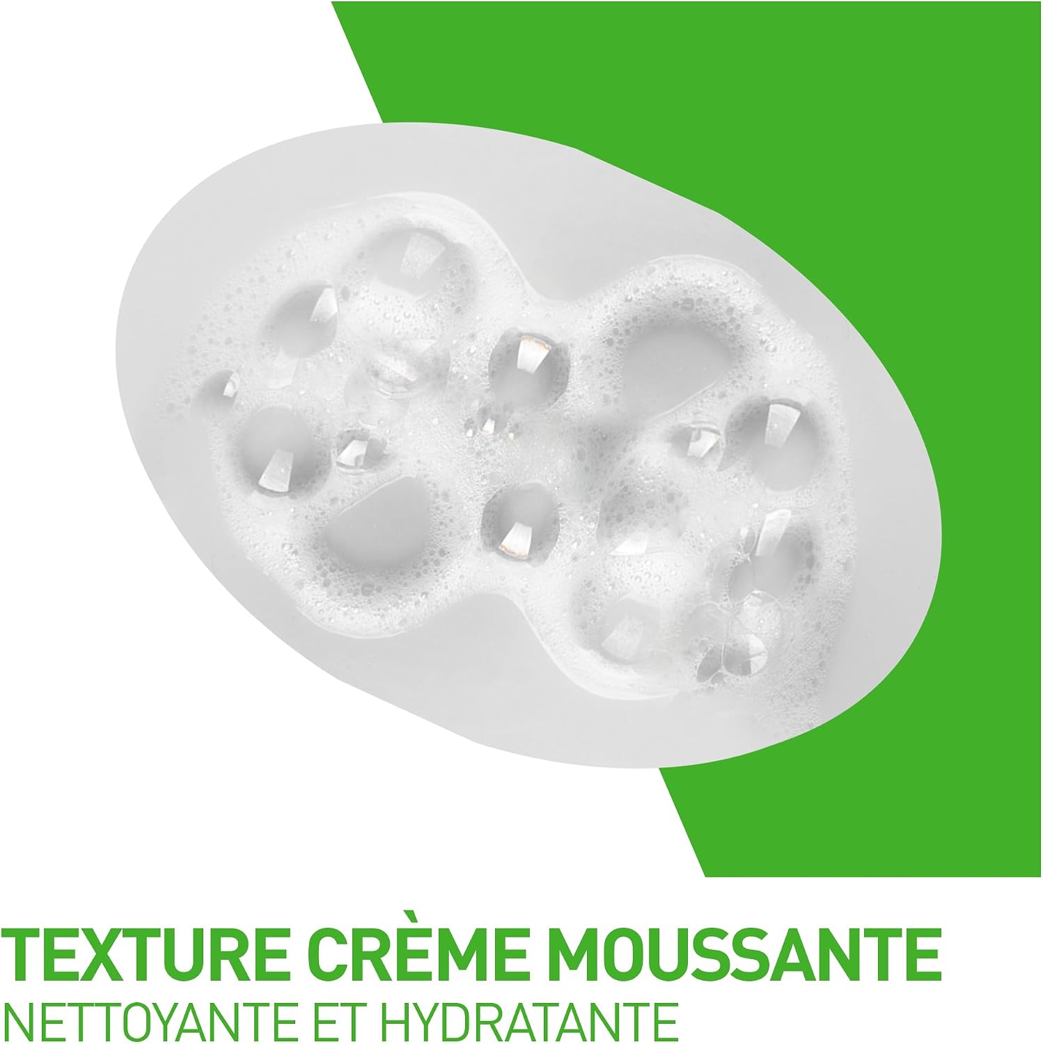 Cerave Moisturizing Foaming Cream Face Cleanser for Normal to Dry Skin 473ml - Image 5