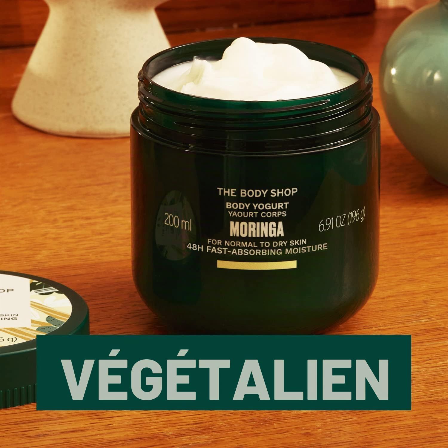 THE BODY SHOP Moringa Body Yogurt 200 ml for Adults, Ideal for Practical Use, Practical Size - Image 4