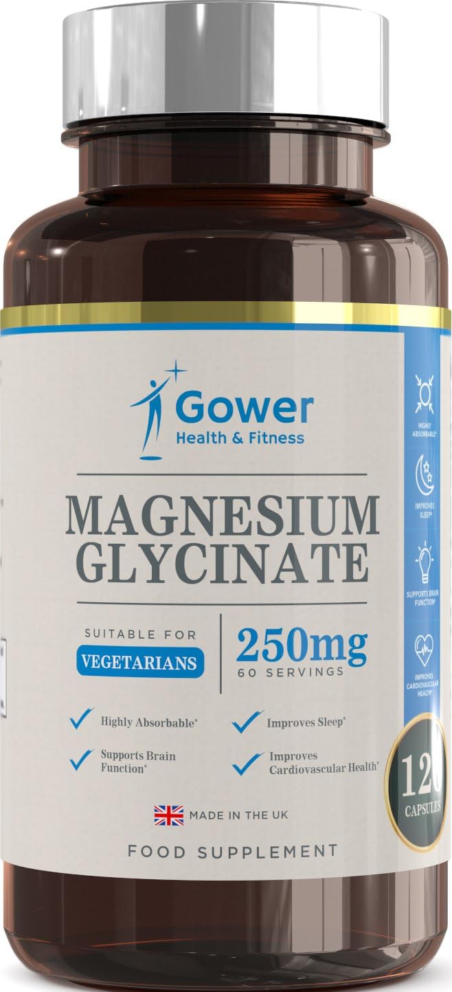 GH Magnesium Bisglycinate Supplement, 120 Capsules, 250mg Magnesium - Image 5