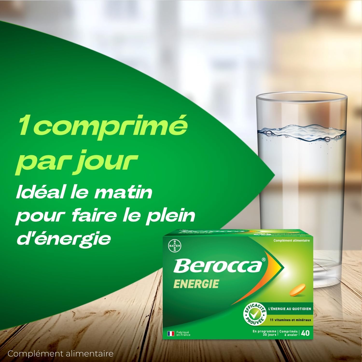 Berocca Energy Multivitamin C Magnesium Zinc 2x40 Tablets - Image 10