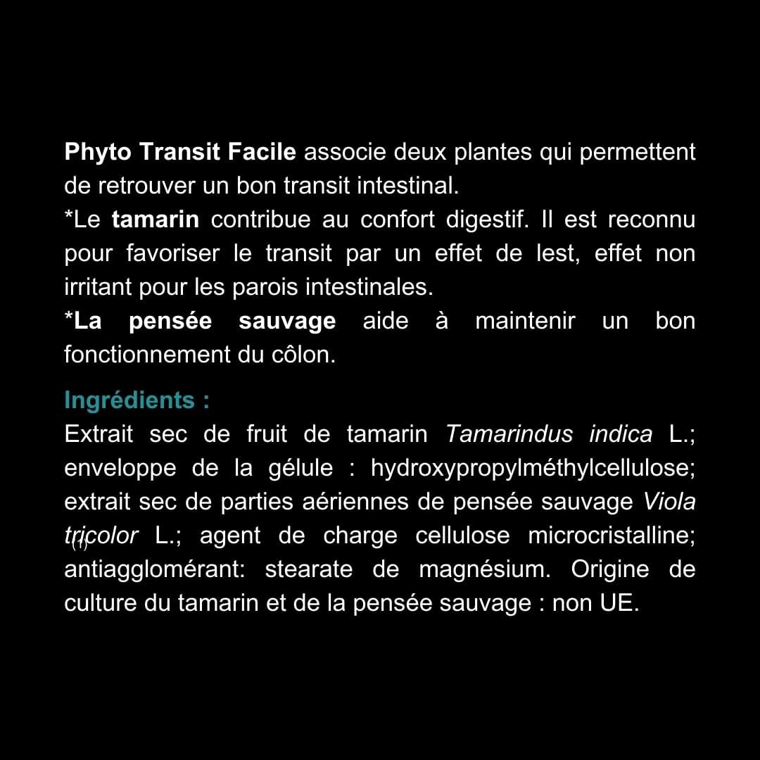 Blanche Bresson - Phyto Transit Easy - Intestinal Comfort - Tamarind & Wild Thoughts - Relief, Regulate, Colon Health - Natural Action - 30 Capsules - 30 Day Cure - Made in France - Image 8
