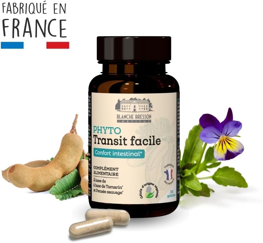 Blanche Bresson - Phyto Transit Easy - Intestinal Comfort - Tamarind & Wild Thoughts - Relief, Regulate, Colon Health - Natural Action - 30 Capsules - 30 Day Cure - Made in France - Image 9