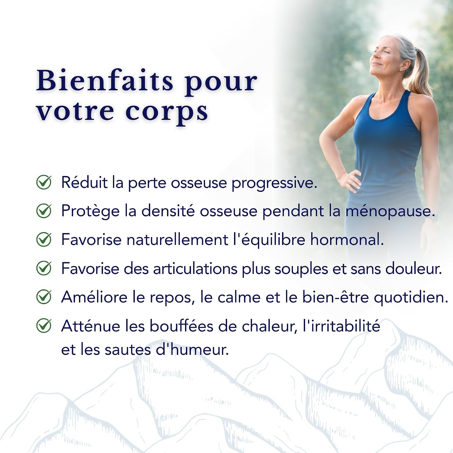 Hormone & Bone Management - Omega-3 TG, Magnesium Chelate, Marine Collagen, Vitamins D3 K2 - No Synthetic Additives | Advanced Synergy for Balance and Strong Bones I 28 Daily Doses - Image 4
