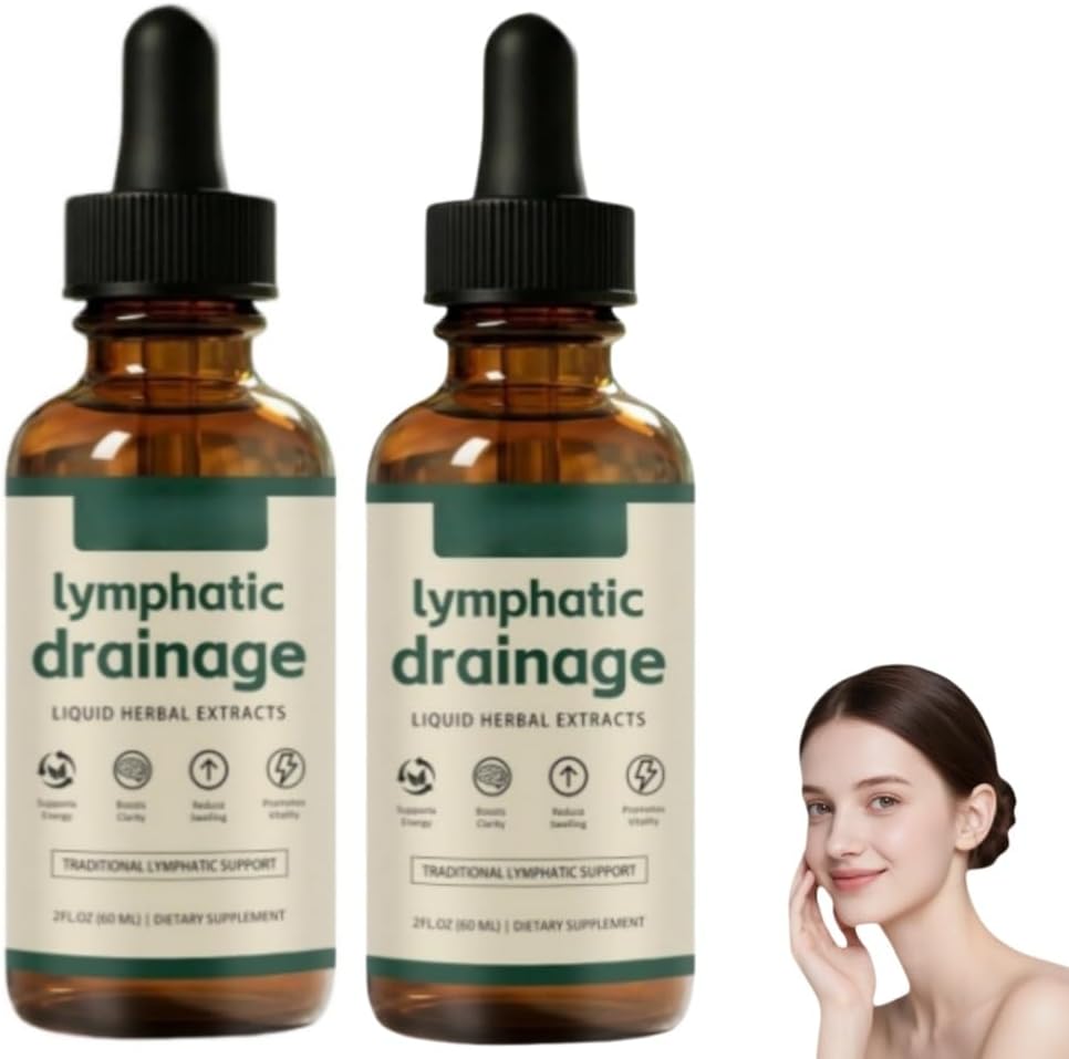 Lyphea lymphatic drainage, drops for lymphatic drainage, promote lymphatic elimination, cleanse the body, for men and women - Image 2