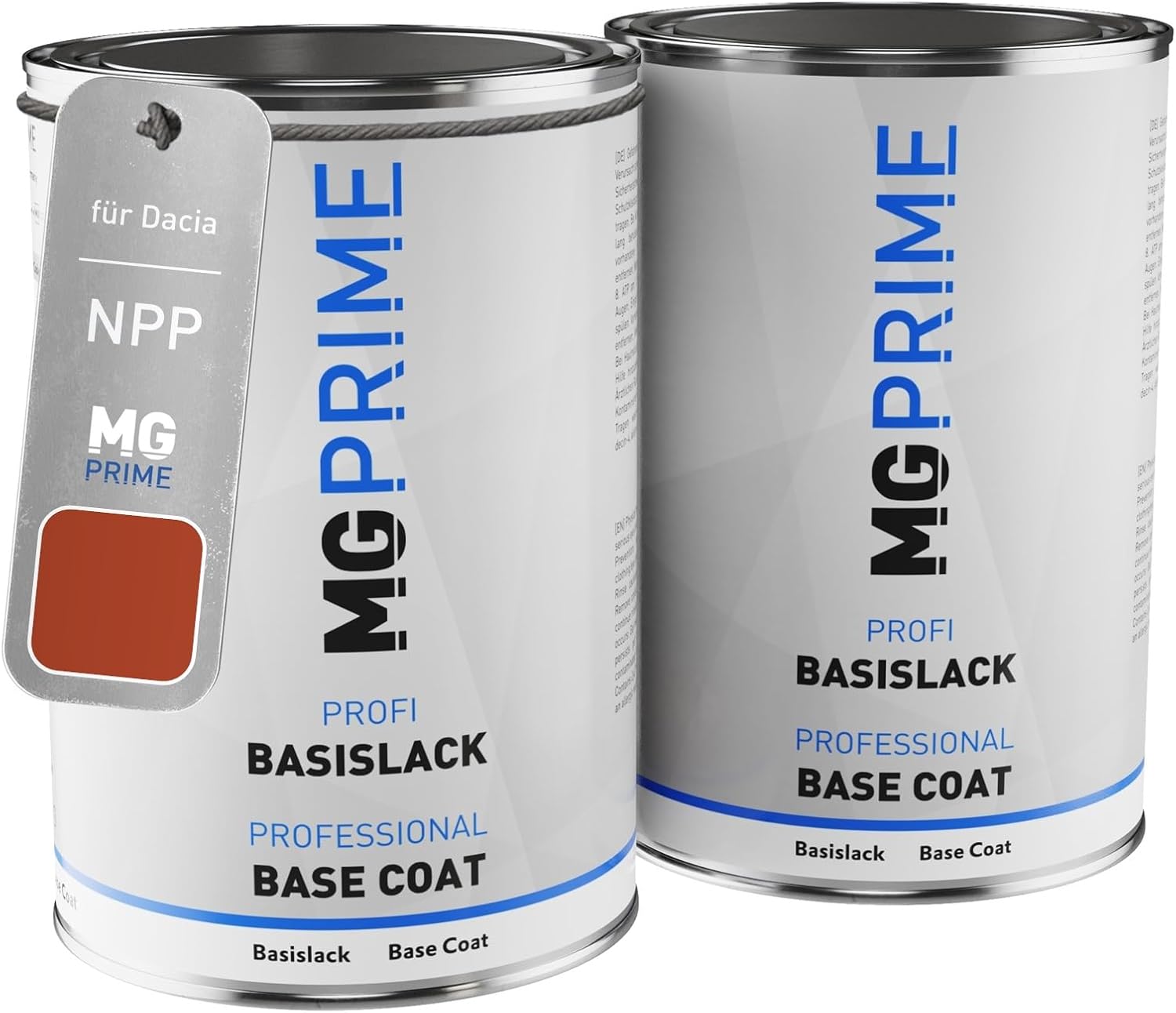 MG PRIME Pots de Peinture voiture pour Dacia NPP Rouge Goji Metallic 2,0L - Image 2