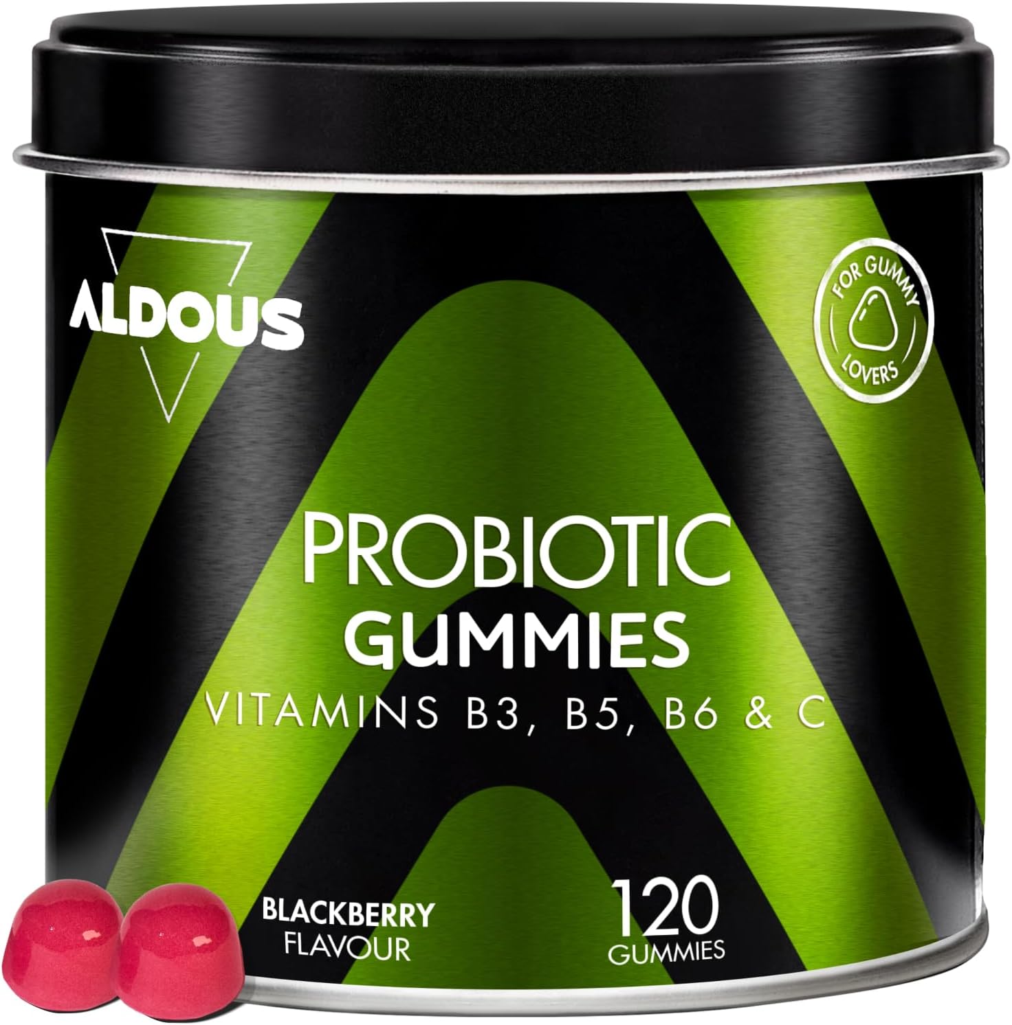Probiotic Intestinal Flora Gummies – 120 Natural Cherry Flavour Gums - Image 2