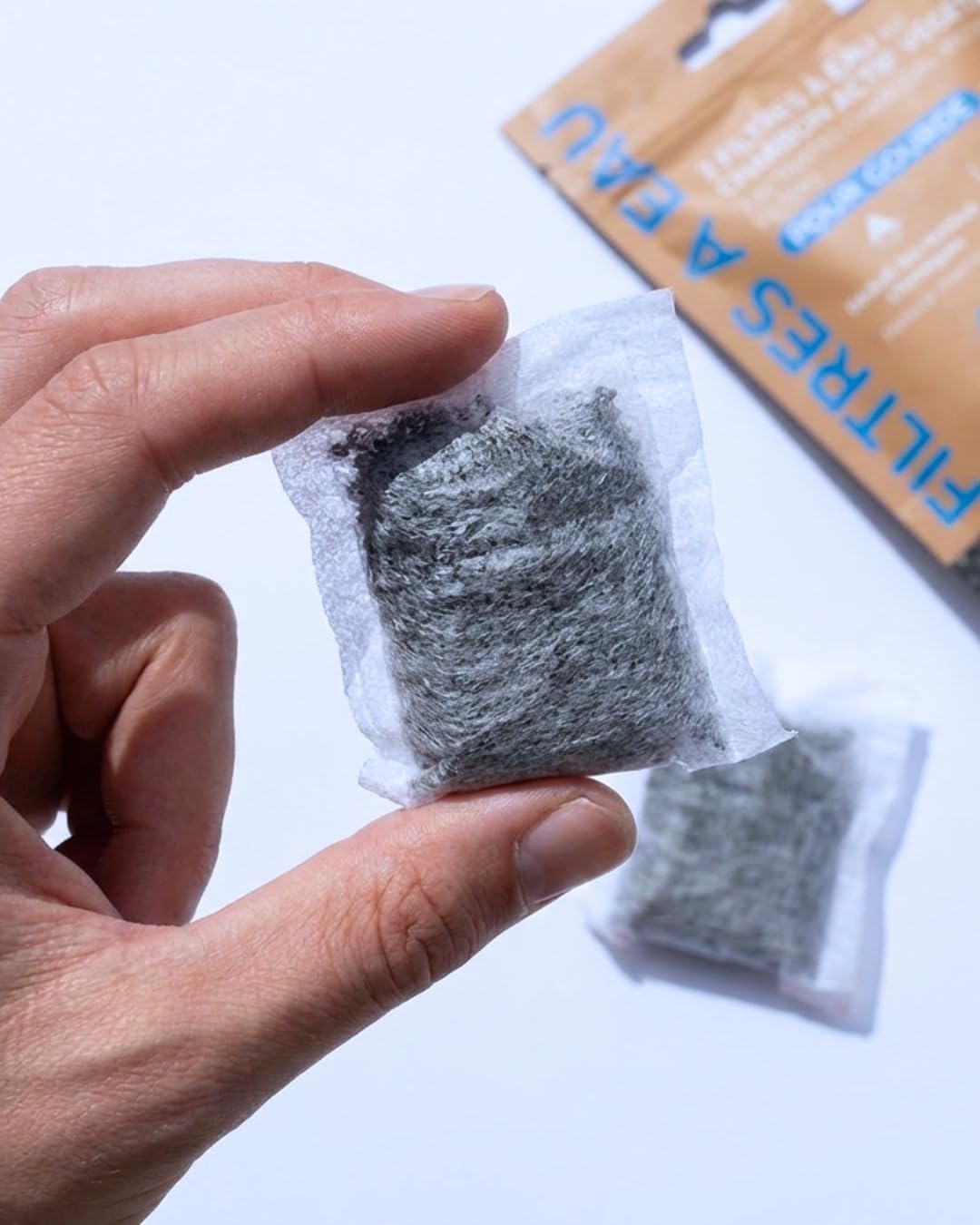 Set of Water Filters French Vegetable Activated Carbon Super Activated Granules - In Just 20 Minutes - Natural for Jug, Bottle, Bottle - Filter Running Water (8) - Image 2