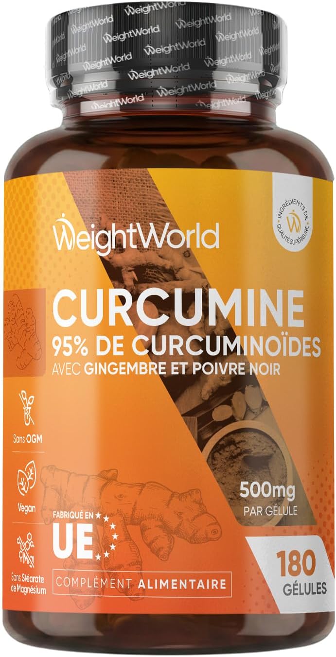Turmeric Ginger Black Pepper 180 Vegan Capsules (6 Months) - 95% Curcumin - Image 2