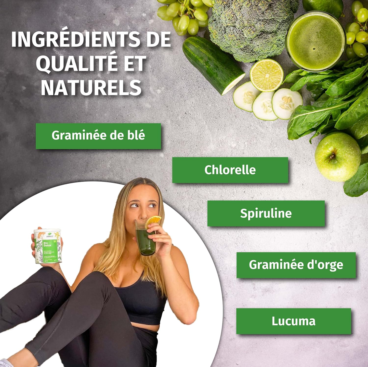 Nature's Finest Organic Detox, Superfood Mix 125g (Pack of 2) - Image 3