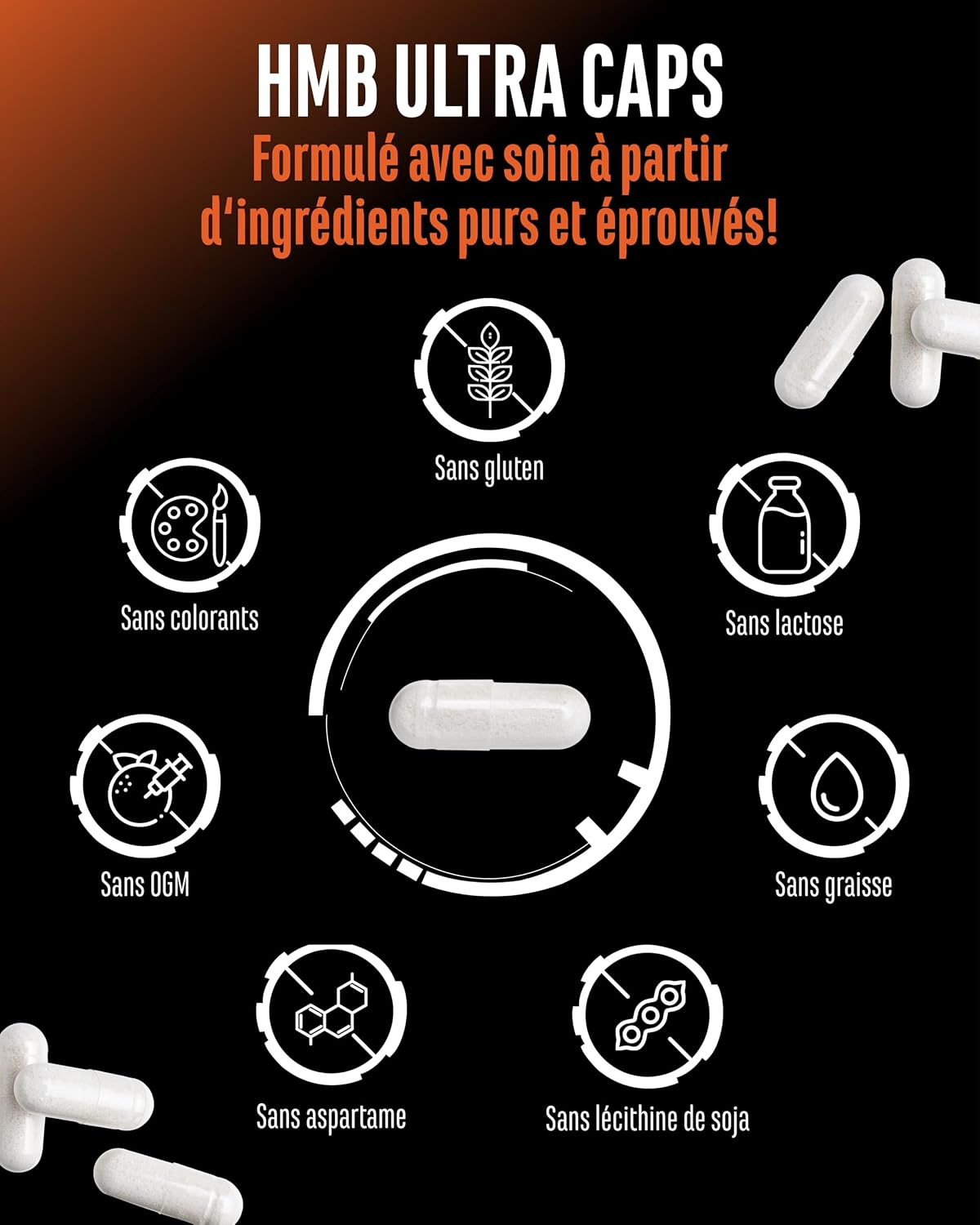 Gen German Elite Nutrition HMB Ultra Caps - 365 Capsules - Image 5