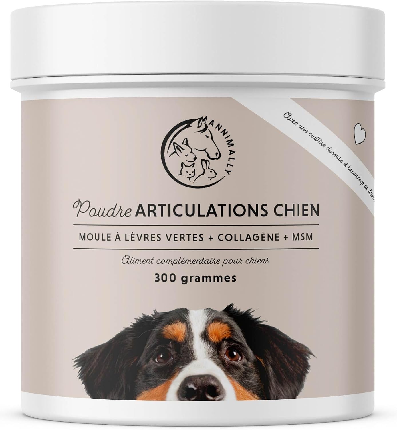 Dog Joint Powder 300 g with MSM, Green Mould Powder for Dogs and Collagen - Powder to Support Anti Inflammatory Dog and Osteoarthritis Dog Treatment – Glucosamine Chondroitin Dog - Image 8