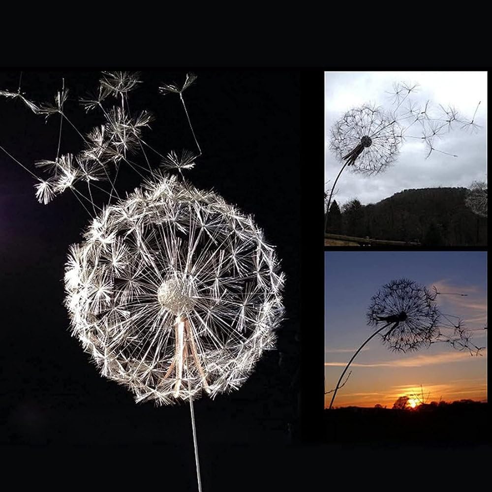 Fairies and Dandelions Dancing Together Magic Fairy Wire Statue Garden Ornament Mythical Fairies Fairy Mythical Fairies Fairy Fairy Garden Figures (F) - Image 6