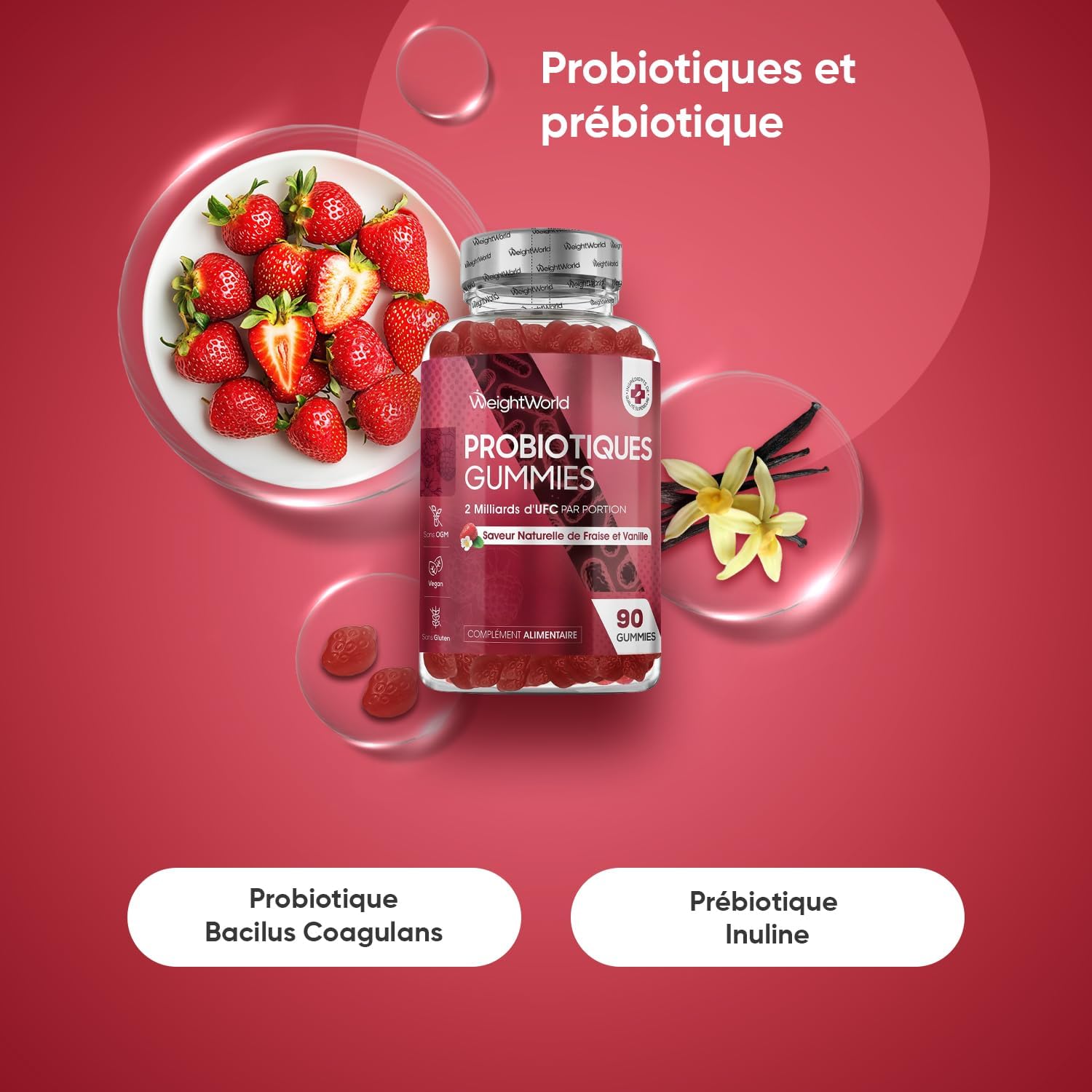 Complementary Duo - Multivitamin and Minerals Gummies + Probiotic Gummies - Multivitamins and Minerals 120 Gums 13 Nutrients - Probiotics and Prebiotics 90 Gums 2 Billion CFUs - Image 4