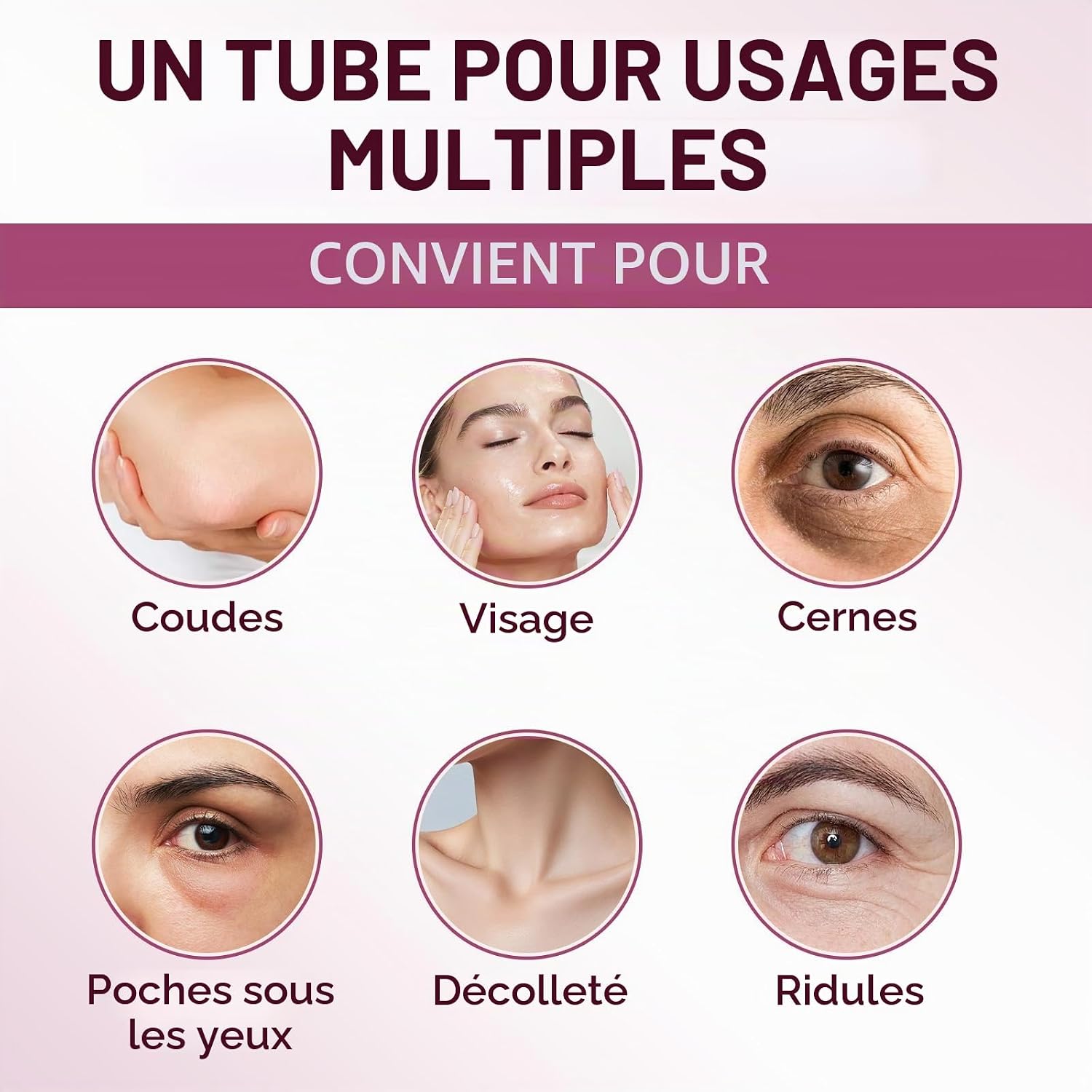 Multi Calcium Balm, Multi Volume Calcium Balm, Enriched with Collagen, Moisturizing Care, Supports Firmness and Elasticity, Brightens and Revitalizes Skin, For Eyes, Neck and - Image 7