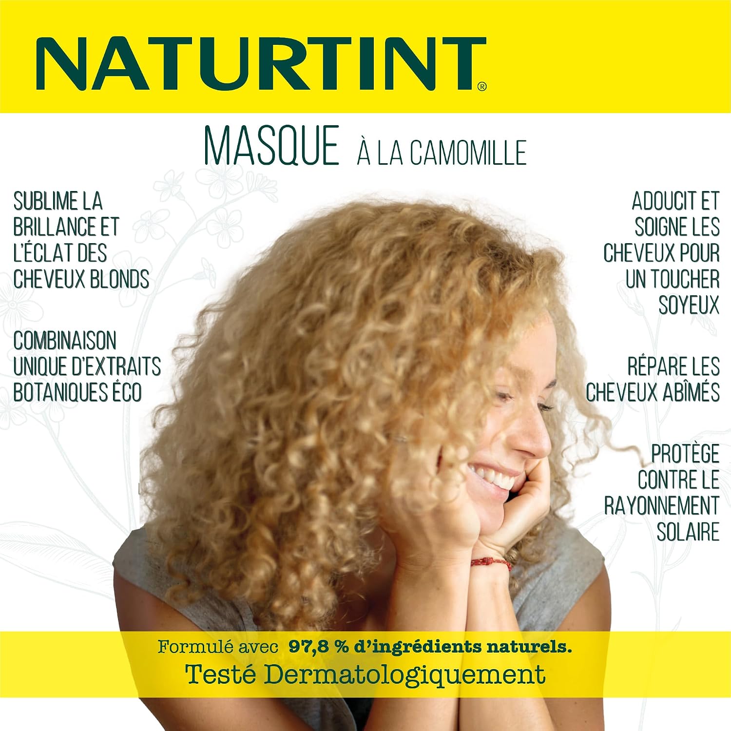 Naturtint | Organic Chamomile Mask | Hydration | 150 ml - Image 3