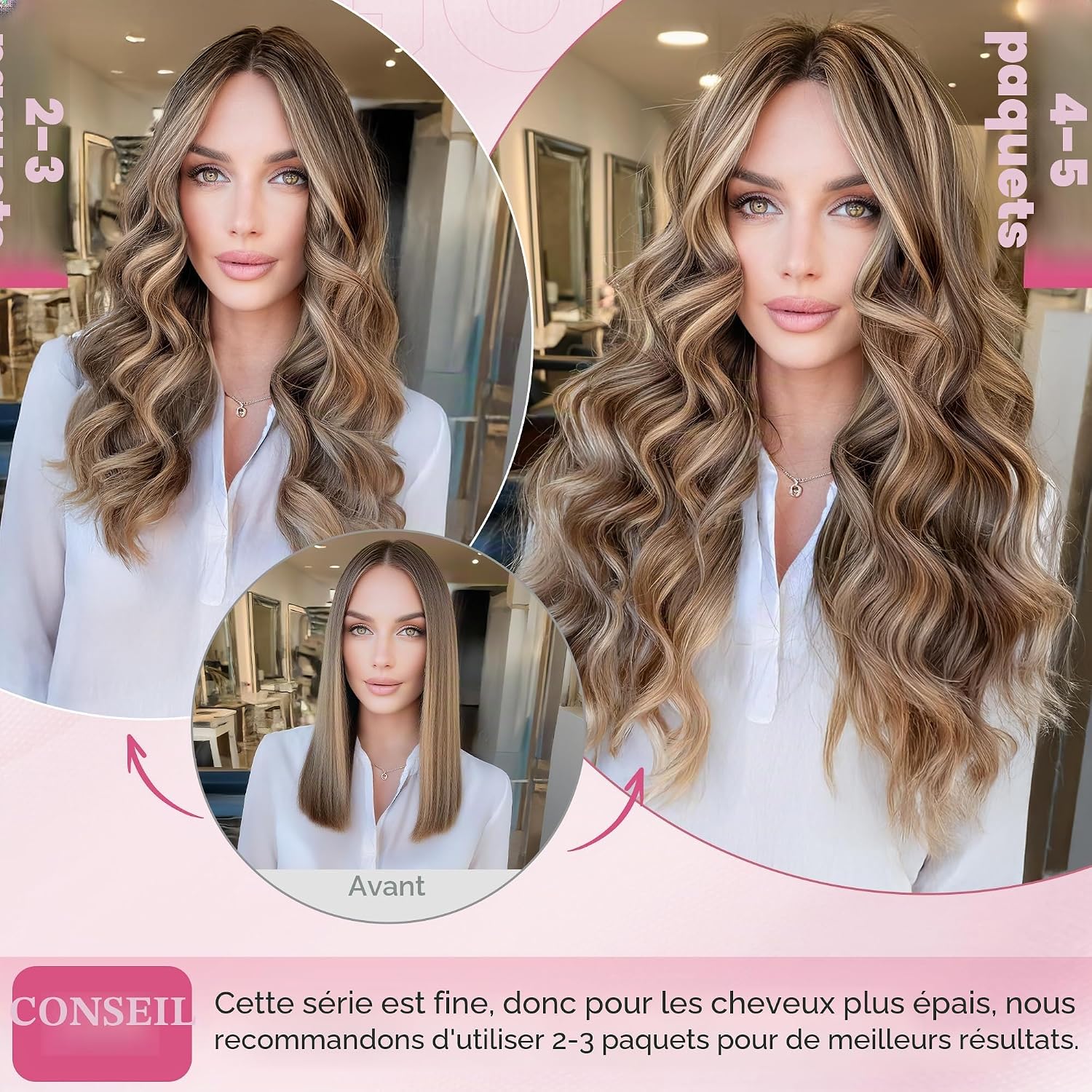 Natural Keratin Hair Extensions 1g 25 Strands #12/613 Golden Brown & Bleached Blonde 35 cm Human Hair Extensions Remy Hot (20 g) - Image 5