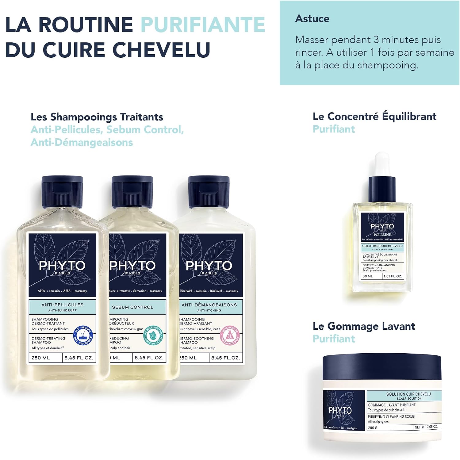 Phyto Paris Solution, Purifying Scalp Cleansing Scrub - Image 5