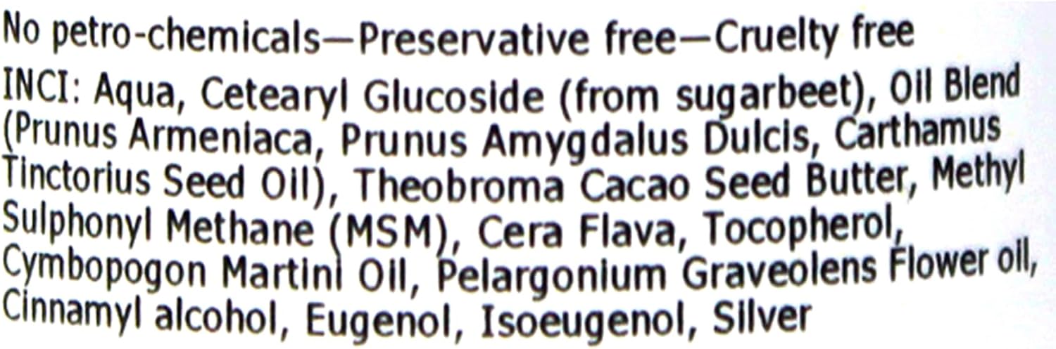 Silver-MSM Cream with Palmarosa and Geranium Essential Oils 60 ml - Image 8